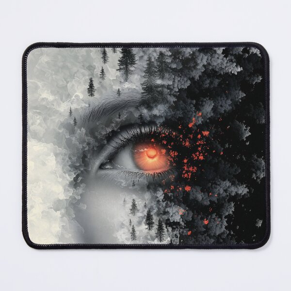 Item preview, Abstract futuristic woman art design designed and sold by Senpaiwaves.