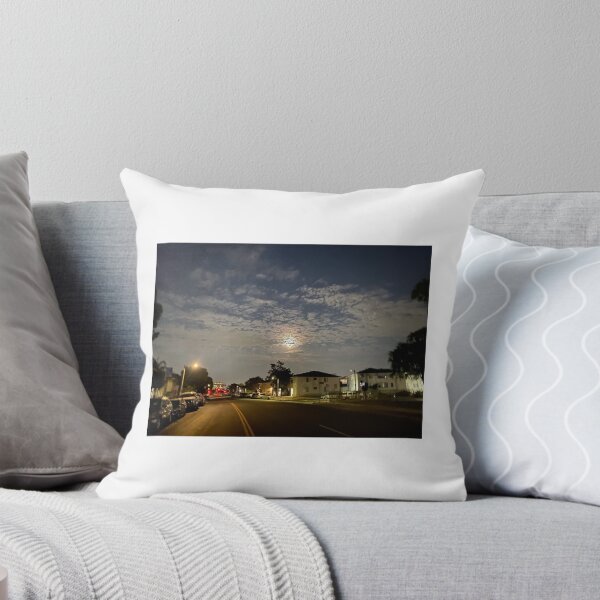 Item preview, “Urban Nightscape Under the Moon” designed and sold by AceScapes.