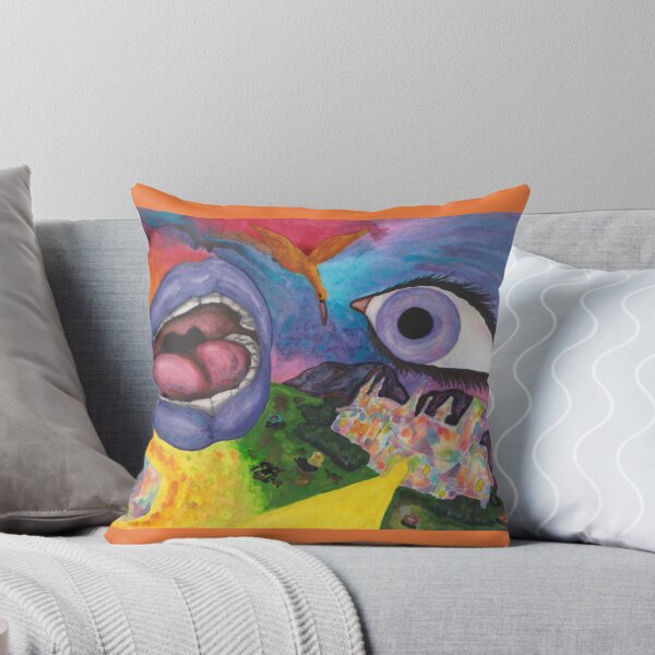 Item preview, Watercolor Fantasy Dimensions Woman Opal Surrealism Dreamworlds Castle designed and sold by Jonah Augustin Gray.