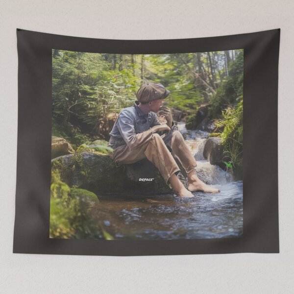 Item preview, Simple Pleasures, 1930s Youth by the Stream - dePace' designed and sold by mrpropcake.