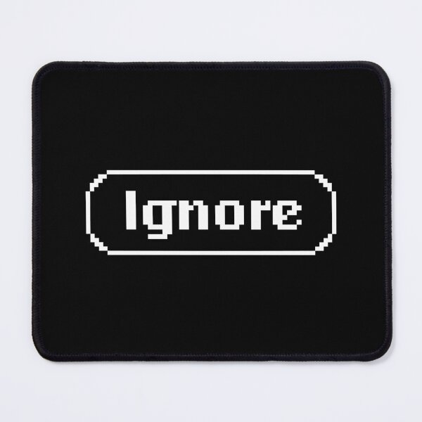 Item preview, Ignore computer button designed and sold by WhackoDesigns.