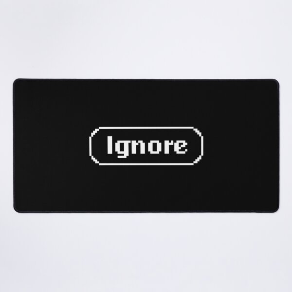 Item preview, Ignore computer button designed and sold by WhackoDesigns.