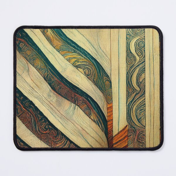 Item preview, Swirly Wave Stripes designed and sold by Heather Doucette | Nature & Abstract Art.