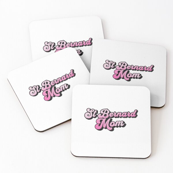 Item preview, St Bernard Mom Retro Vintage Summer Gift designed and sold by Guarddogdrive.