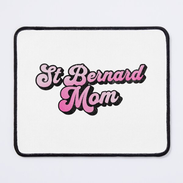 Item preview, St Bernard Mom Retro Vintage Summer Gift designed and sold by Guarddogdrive.