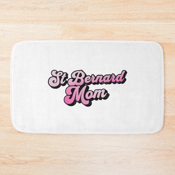 Item preview, St Bernard Mom Retro Vintage Summer Gift designed and sold by Guarddogdrive.