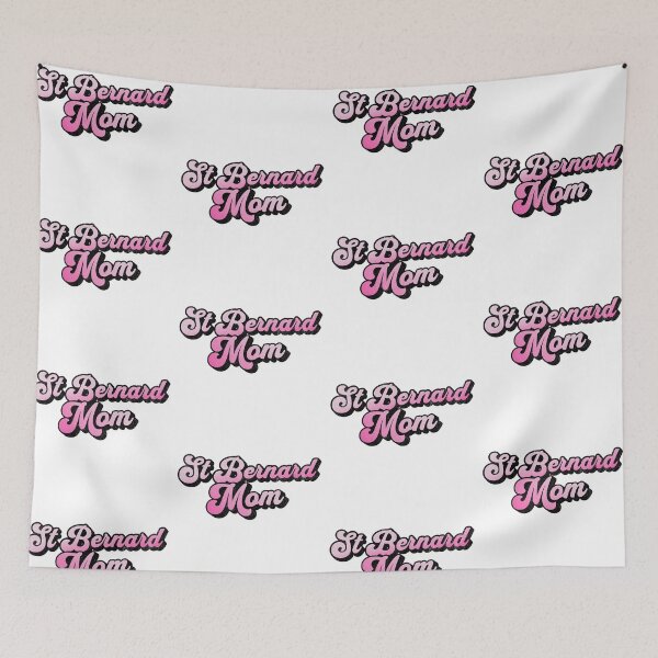 Item preview, St Bernard Mom Retro Vintage Summer Gift designed and sold by Guarddogdrive.