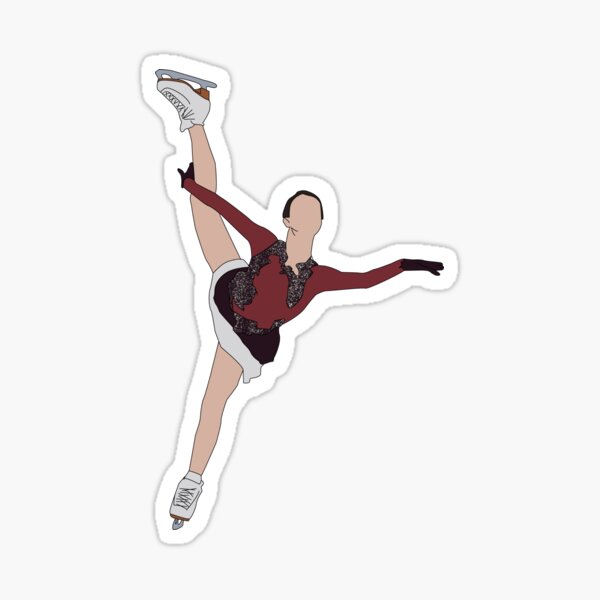 Item preview, Figure skater designed and sold by clawinyourback.