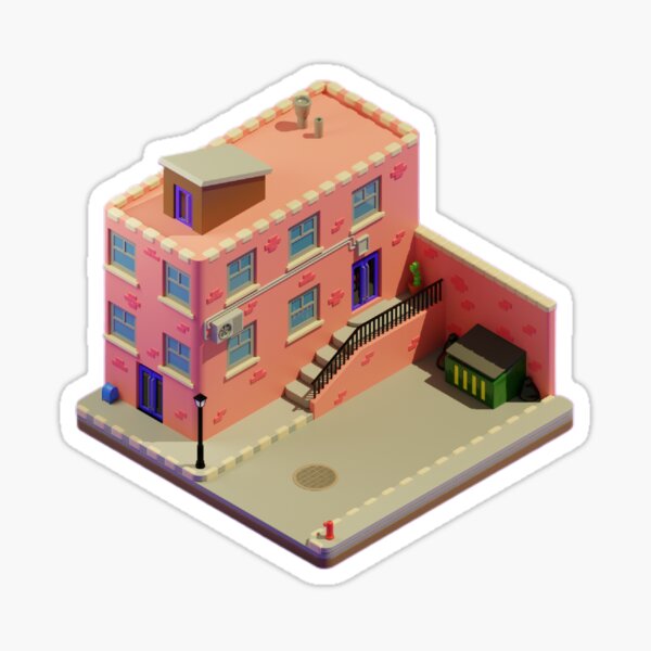 Item preview, Stylized New York Alleyway  designed and sold by 3DLM.