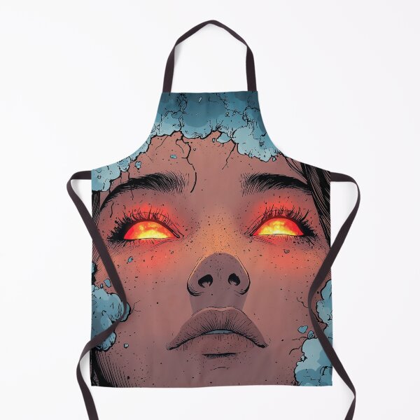 Item preview, Abstract futuristic anime woman art design designed and sold by Senpaiwaves.