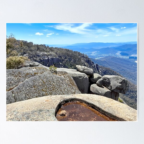 Item preview, The Lookout Platform Mount Buffalo designed and sold by Joy Watson - Natural Light Photography .
