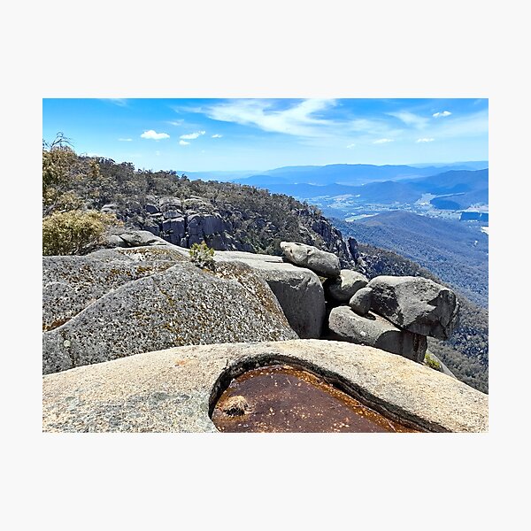 Item preview, The Lookout Platform Mount Buffalo designed and sold by Joy Watson - Natural Light Photography .