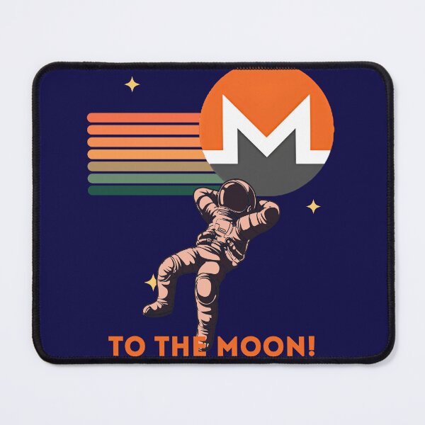 Item preview, To the Moon Monero Astronaut  designed and sold by Design-by-James.