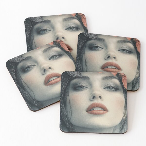Item preview, Abstract futuristic woman art design designed and sold by Senpaiwaves.