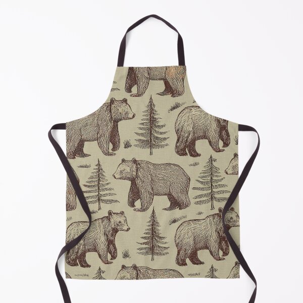 Item preview, Bears in Forest designed and sold by Heather Doucette | Nature & Abstract Art.