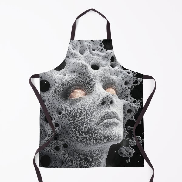 Item preview, Abstract futuristic bubble woman art design designed and sold by Senpaiwaves.