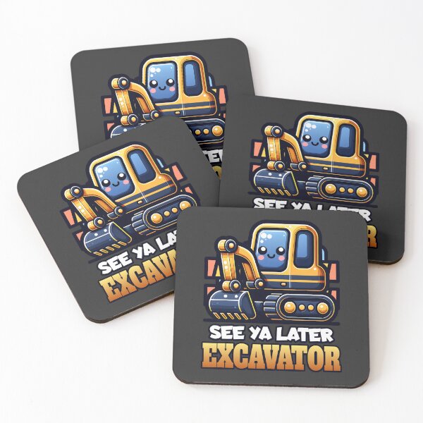 Item preview, See Ya Later Excavator designed and sold by Studio Bankai.