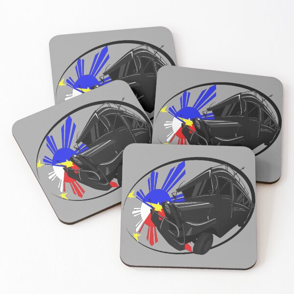 Item preview, Jeepney 3 with Filipino flag design designed and sold by -short- & EPIC shop.