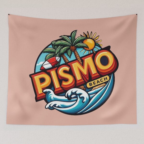 Item preview, Pismo Beach, California USA designed and sold by Myra365Art.