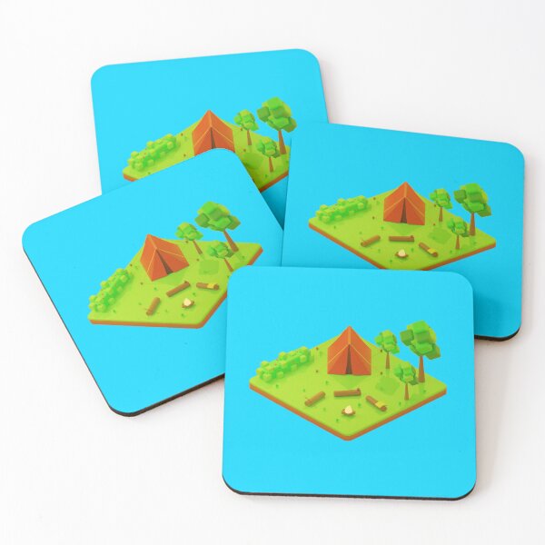 Item preview, Stylized Campsite designed and sold by 3DLM.