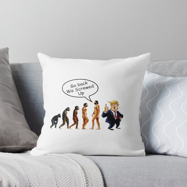 Item preview,  Go Back We Screwed Up - Evolution Anti-Trump Liberal designed and sold by SipFusion.