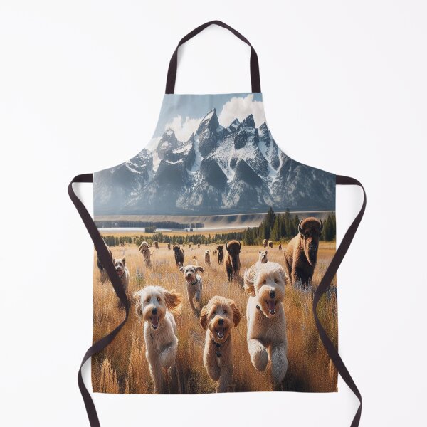 Item preview, Labradoodles Bishon Frises & Buffalo designed and sold by MajesticPx.
