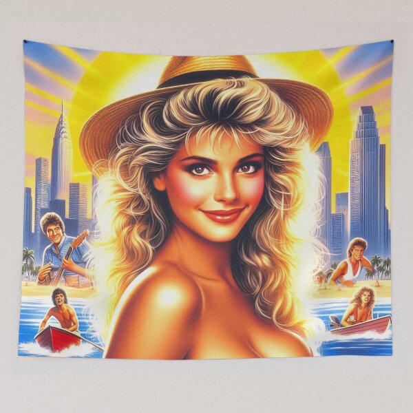 Item preview, Sexy Blonde Girl designed and sold by PulpVintage.