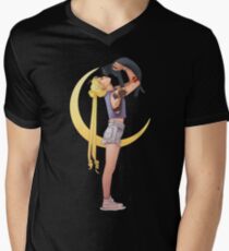 SAILOR MOON Men's V-Neck T-Shirt