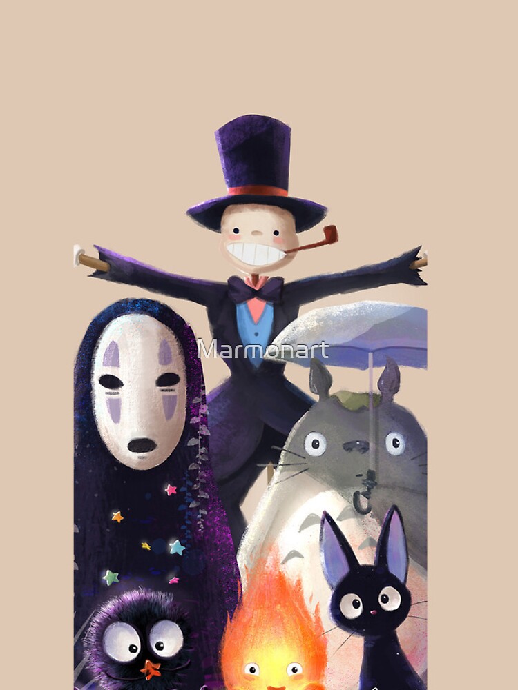Thumbnail 4 of 4, iPhone Case, Ghibli Movies designed and sold by Marmonart.
