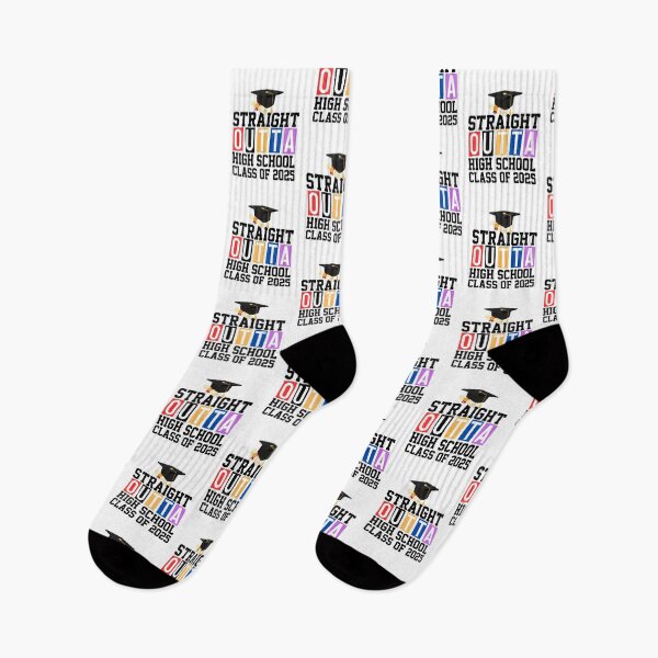 Item preview, Straight Out Of High School Senior Class of 2025 Graduation designed and sold by R&BApparel.