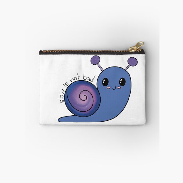 Item preview, Slow Is Not Bad Self-Care Snail designed and sold by SpoonsAndRoses.