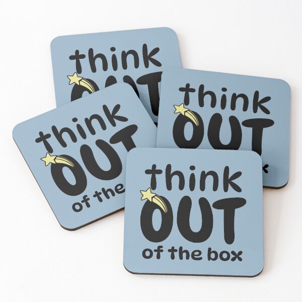 Item preview, Think Out Of The Box Quote designed and sold by NosandEdgy.