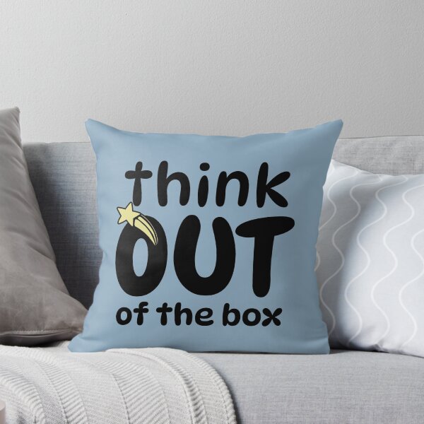 Item preview, Think Out Of The Box Quote designed and sold by NosandEdgy.