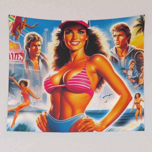Item preview, 80s Hot Athletic Girl designed and sold by PulpVintage.