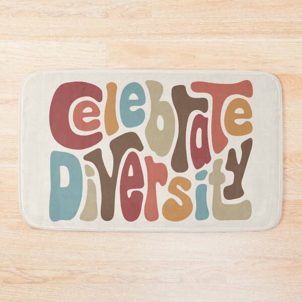 Item preview, Celebrate Diversity Word Art designed and sold by Unhinged Heather.