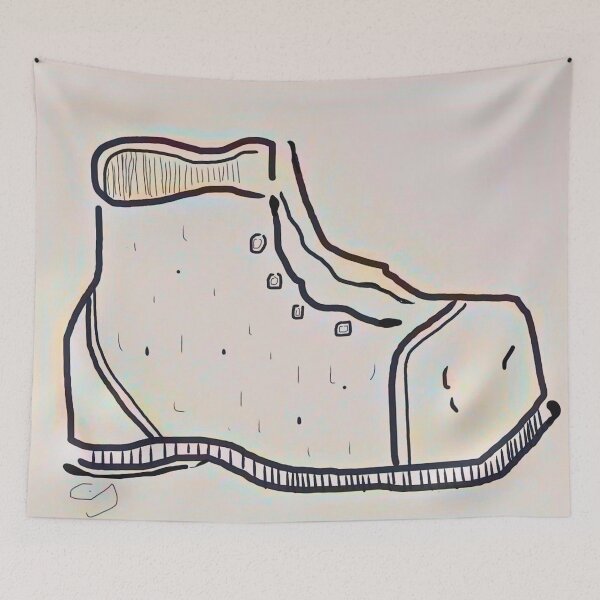 Item preview, Big Shoe Undone designed and sold by South Bay Storyteller .