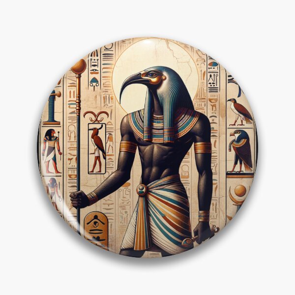 Item preview, Thoth Egyptian Kemetic Spiritual Ancient Wisdom Art God of Knowledge Sacred Ibis Deity  designed and sold by AnalajiaDesigns.
