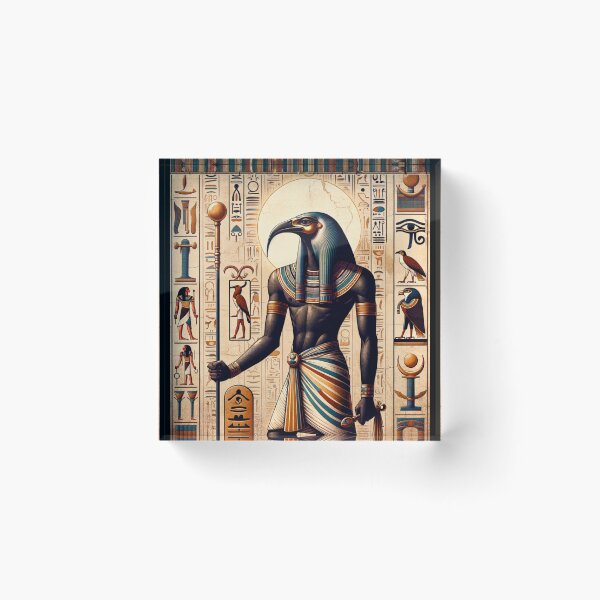 Artikelvorschau, Thoth Ägyptische Kemetic Spirituelle Antike Weisheit Kunst Gott des Wissens Heilige Ibis Gottheit entworfen und verkauft von AnalajiaDesigns.