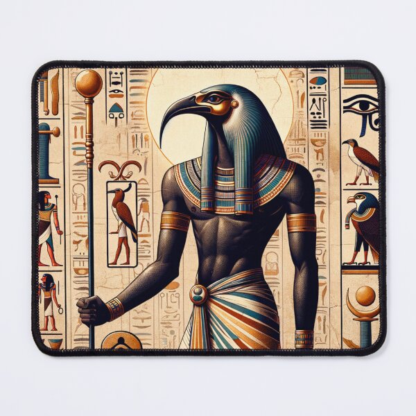 Item preview, Thoth Egyptian Kemetic Spiritual Ancient Wisdom Art God of Knowledge Sacred Ibis Deity  designed and sold by AnalajiaDesigns.