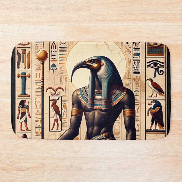 Item preview, Thoth Egyptian Kemetic Spiritual Ancient Wisdom Art God of Knowledge Sacred Ibis Deity  designed and sold by AnalajiaDesigns.