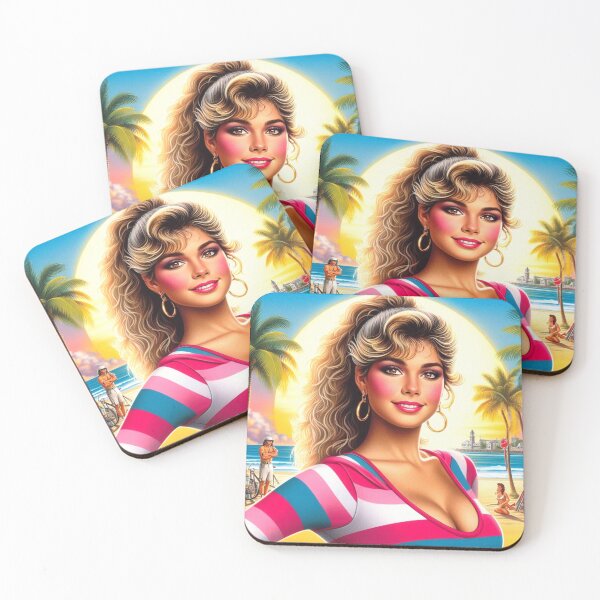 Item preview, Cute 80s Girl designed and sold by PulpVintage.