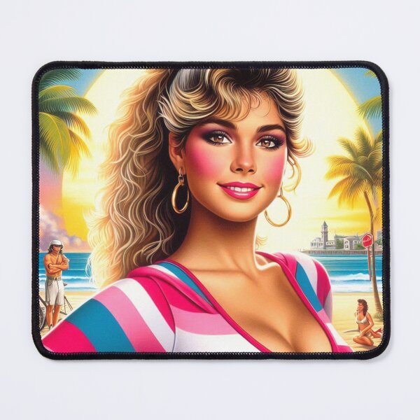 Item preview, Cute 80s Girl designed and sold by PulpVintage.