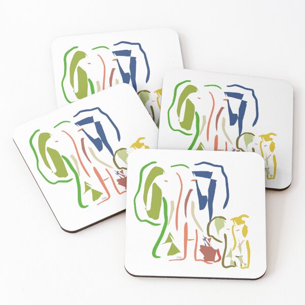 Item preview, Color's elephant  designed and sold by ALEFANTICA.