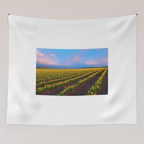 Item preview, Rainbows and Daffodils Sunset designed and sold by DawsonImages.