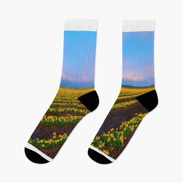 Item preview, Rainbows and Daffodils Sunset designed and sold by DawsonImages.