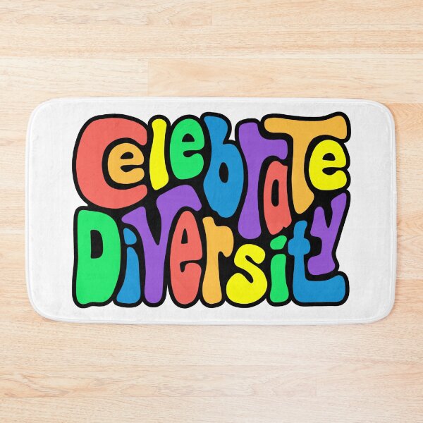 Item preview, Celebrate Diversity Word Art designed and sold by Unhinged Heather.