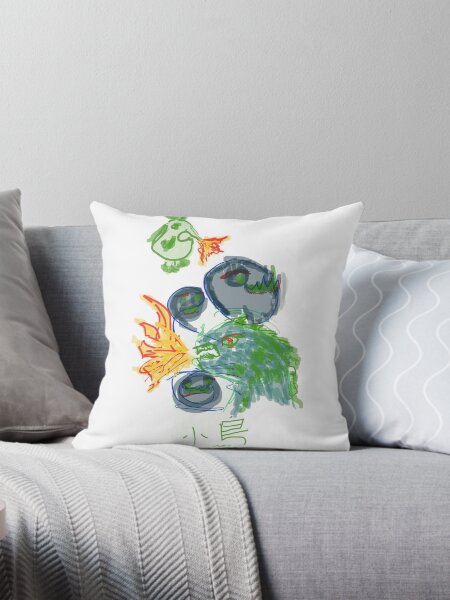 Item preview, Bubbles, Rocks and Dragons Doodle designed and sold by Chisai Tori.