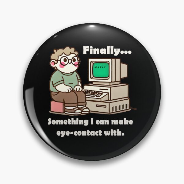 Item preview, Funny Geek Cartoon – Nerd Humor Computer Lover designed and sold by eh-stuff.