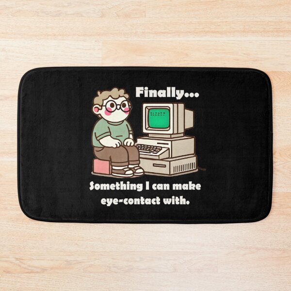 Item preview, Funny Geek Cartoon – Nerd Humor Computer Lover designed and sold by eh-stuff.
