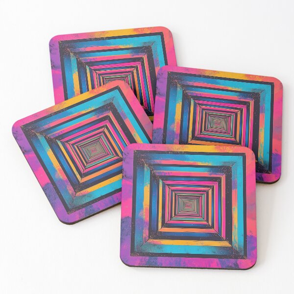 Item preview, Infinite Window V1 | Vibrant Pop Art Droste Effect Neon Optical Illusion designed and sold by RoseoftheWild.